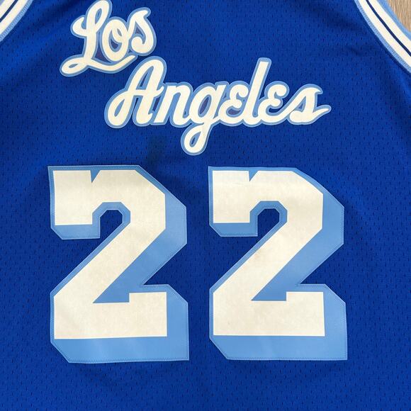 Mitchell & Ness Elgin Baylor Los Angeles Lakers 1960-61 royal blue jersey XXL - Picture 2 of 8
